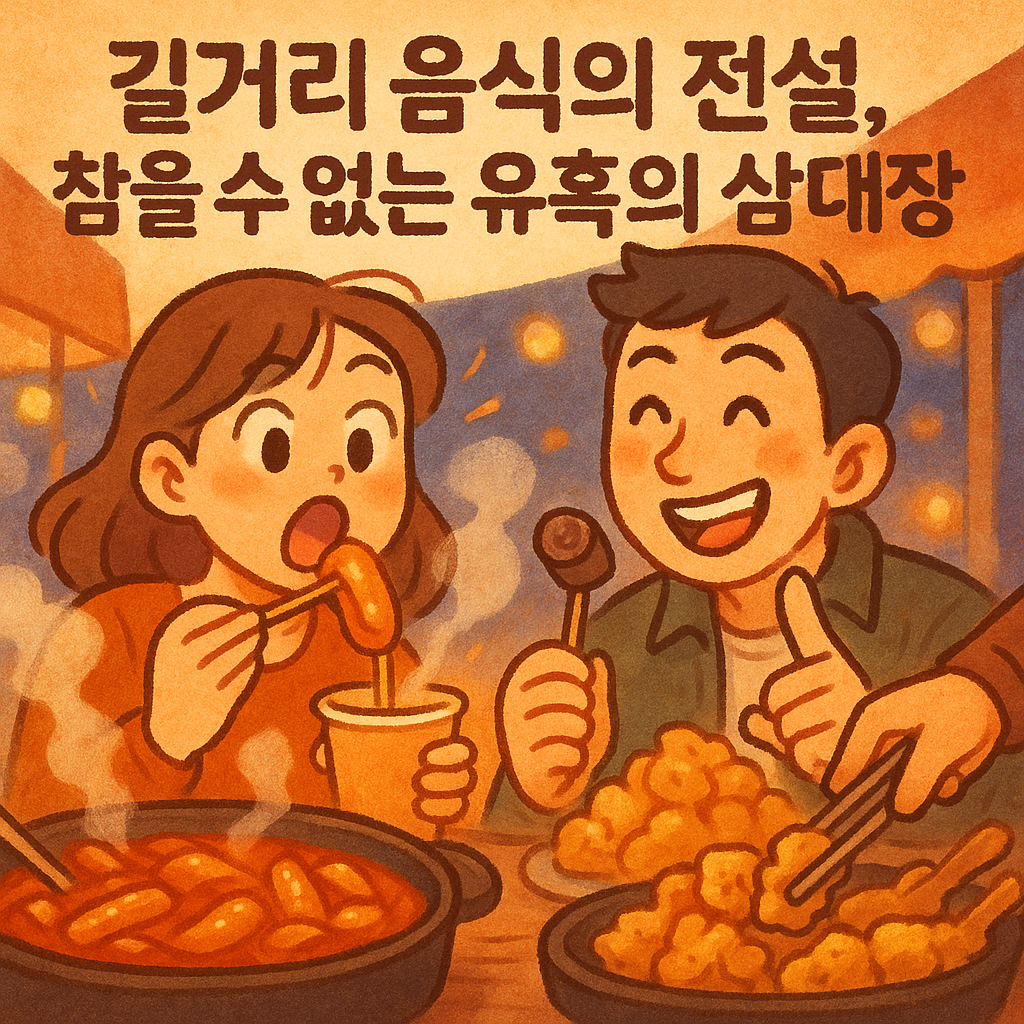 길거리 음식의 전설, 참을 수 없는 유혹의 삼대장 썸네일